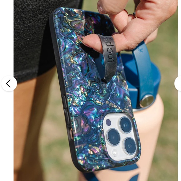 Loopy Case Iridescent Blue and Purple Phone Case - Picture 4 of 6